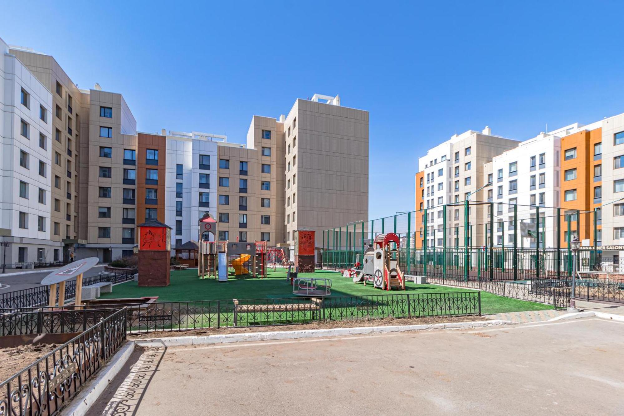 Просторная Квартира В Expo Boulevard أستانا المظهر الخارجي الصورة